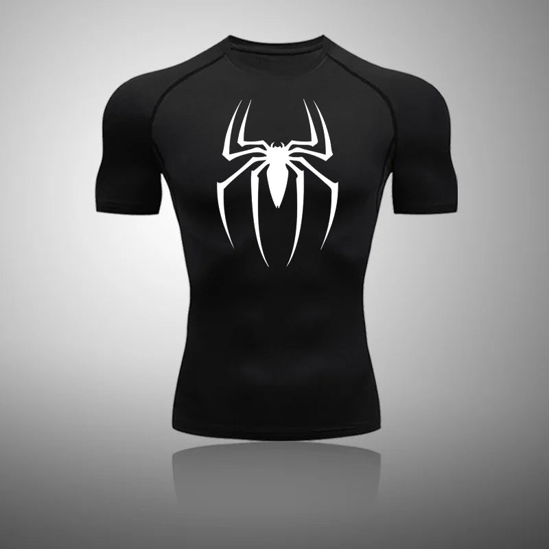 T-Shirt Sport Homme Élastique Séchage Rapide – Col Rond | Musculation, Running & Fitness | Respirant & Gainant