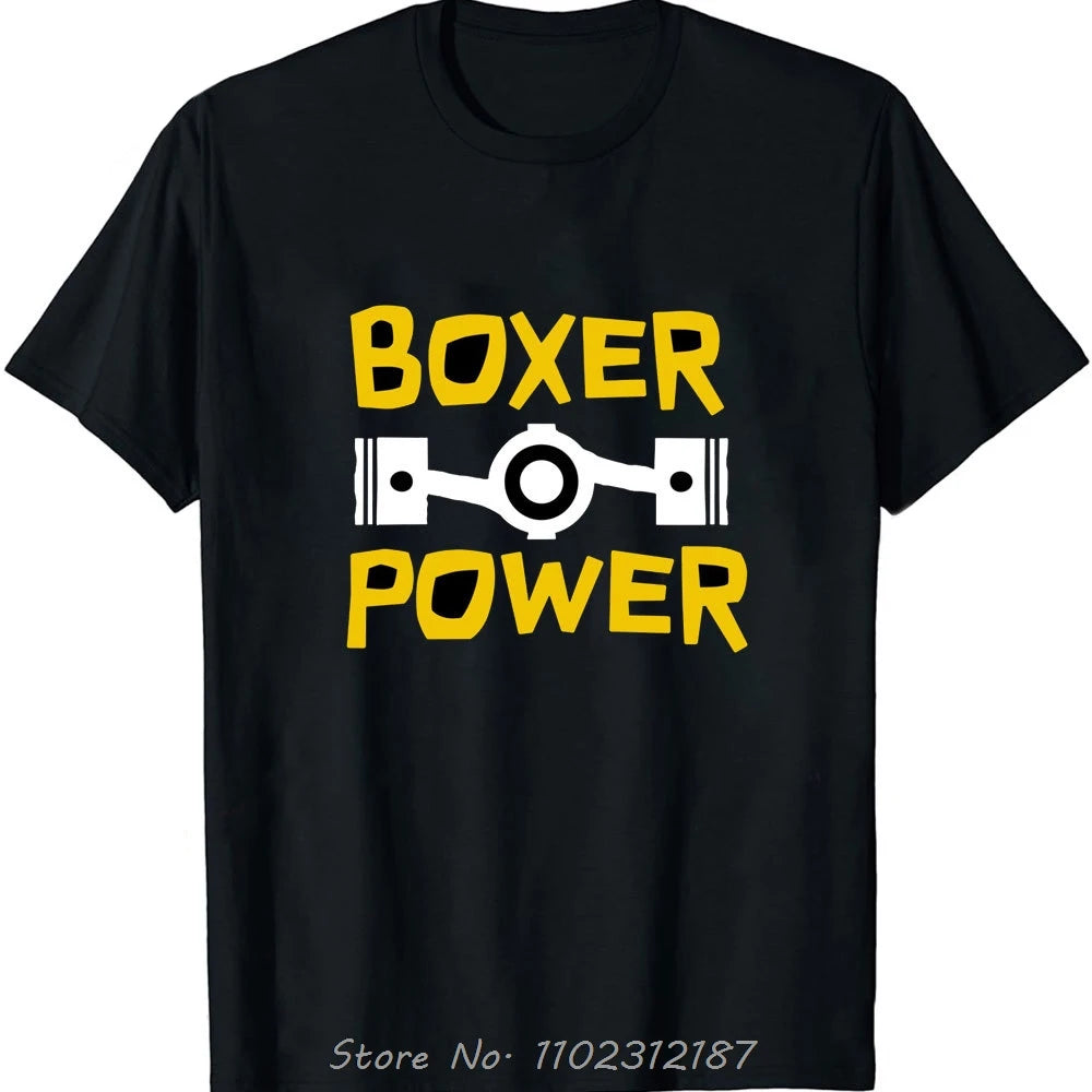T-Shirt Homme Motard Boxer Engine R1200GS Adventure RT – Coton Casual Col Rond Fitness Tendance | Mode Moto Homme
