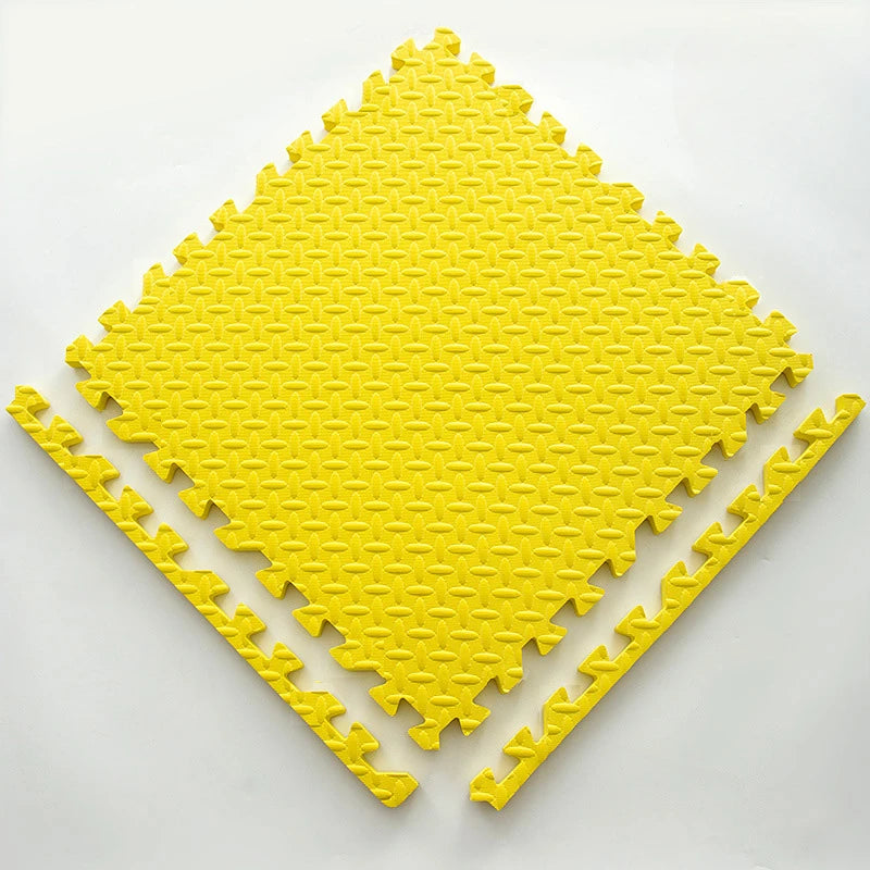 Baby-Puzzlematte aus Schaumstoff, 12-teiliges Set – ineinandergreifende Bodenfliesen für Kinder, 30x30cm, weich