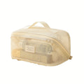 Trousse Organisateur Maquillage Luxe – Kit Toilette Femme Voyage | Boîte Cosmétique Zip