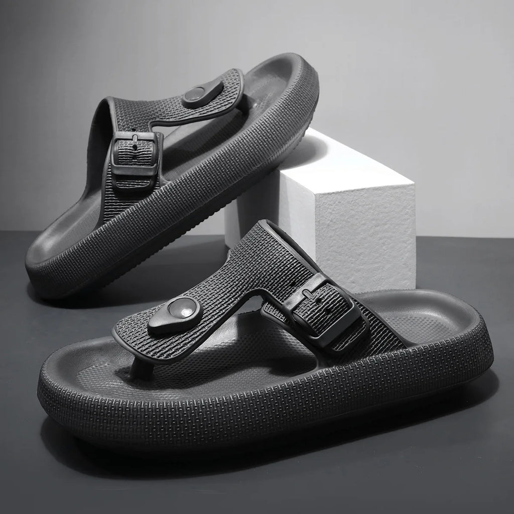 Tongs EVA Comwarm Homme Plage Légères 2025 – Semelle Douce Non-Slip Slides Maison