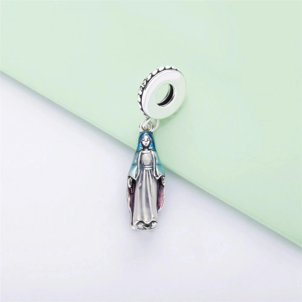 Charm Argent 925 Bouddha Dieu de la Richesse – Perle DIY Pendentif Bracelet Bijou Fashion