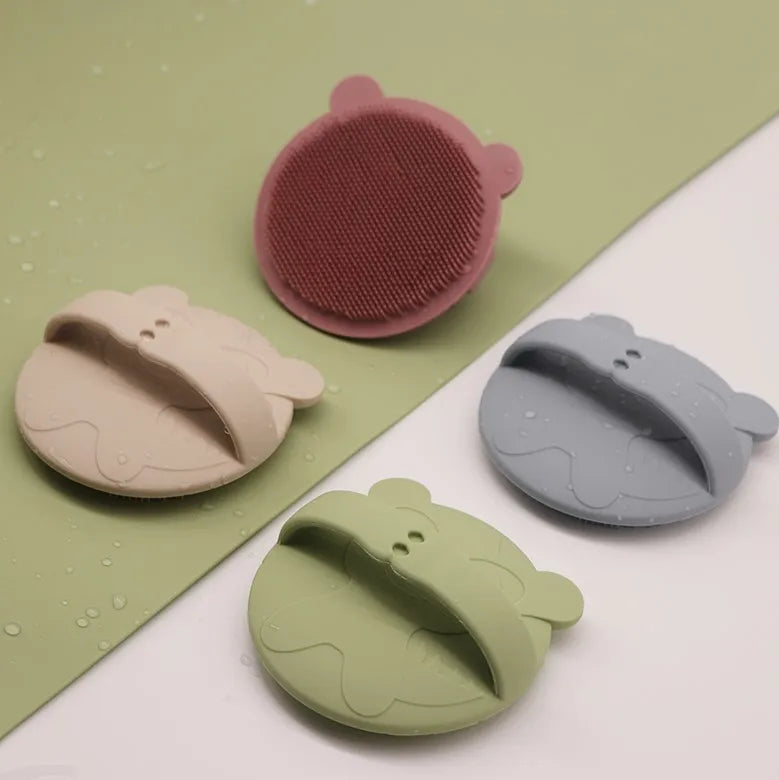 Brosse Shampoing Dinosaure en Silicone - Massage Cuir Chevelu, Anti-Pellicules & Croissance