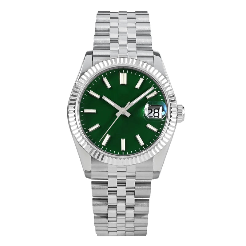Montre Homme Luxe San Martin 36.5mm Automatique Verre Saphir Étanche 100m BGW9 – Dress Watch Fashion