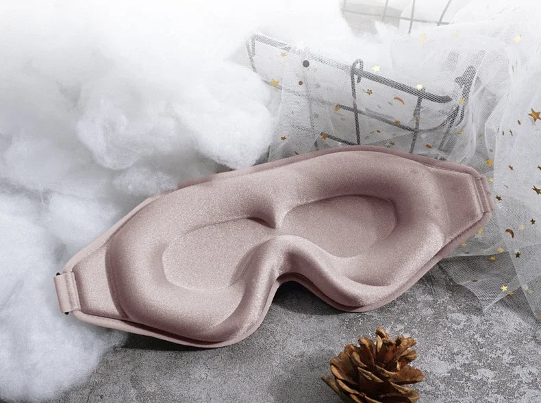 3D-Schlafmaske aus Memory-Schaum – vollständige Verdunkelung & Premium-Komfort