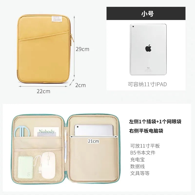 Housse Tablette 9-11 Pouces Antichoc – Étui iPad Air Pro XiaoMi Samsung Huawei Lenovo Protection