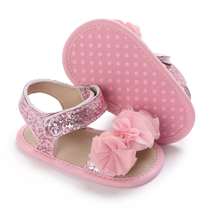 Chaussures Bébé Fille Rose Semelle Souple – Ballerines Légères Confortables Premiers Pas Casual