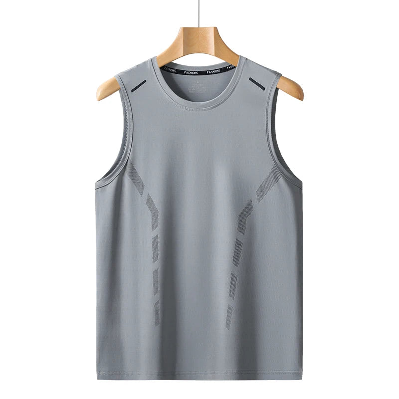 Débardeur Homme Sport Séchage Rapide Sans Manches Basketball Gym Respirant Léger Grande Taille Été – Tank Top Fitness Tendance | Mode Homme Sport