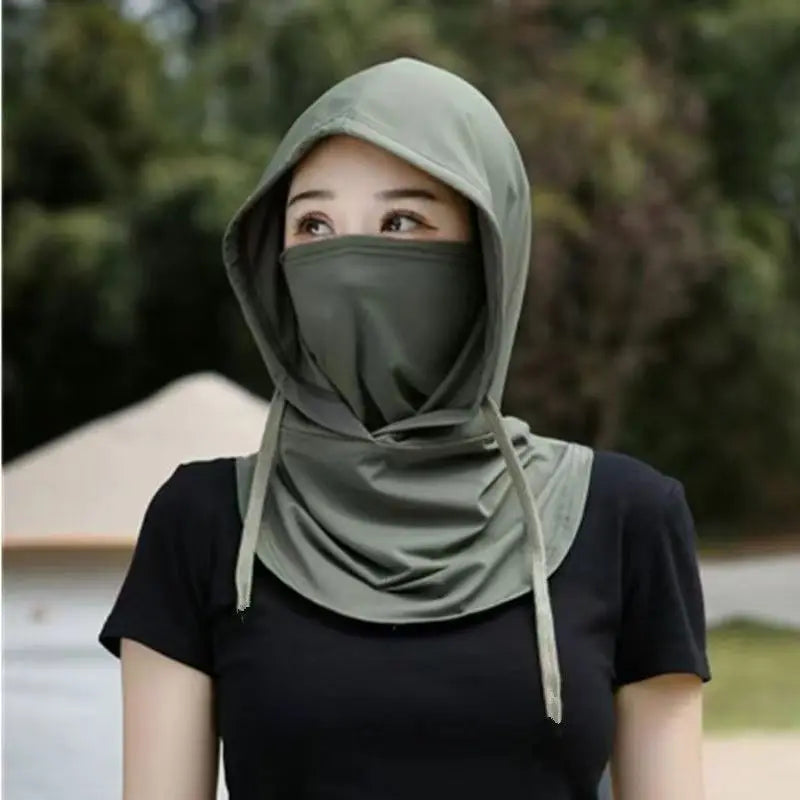 Cagoule Anti-UV Respirante – Masque Visage & Cache-Cou Long | Cyclisme, Moto, Pêche & Randonnée | Homme & Femme