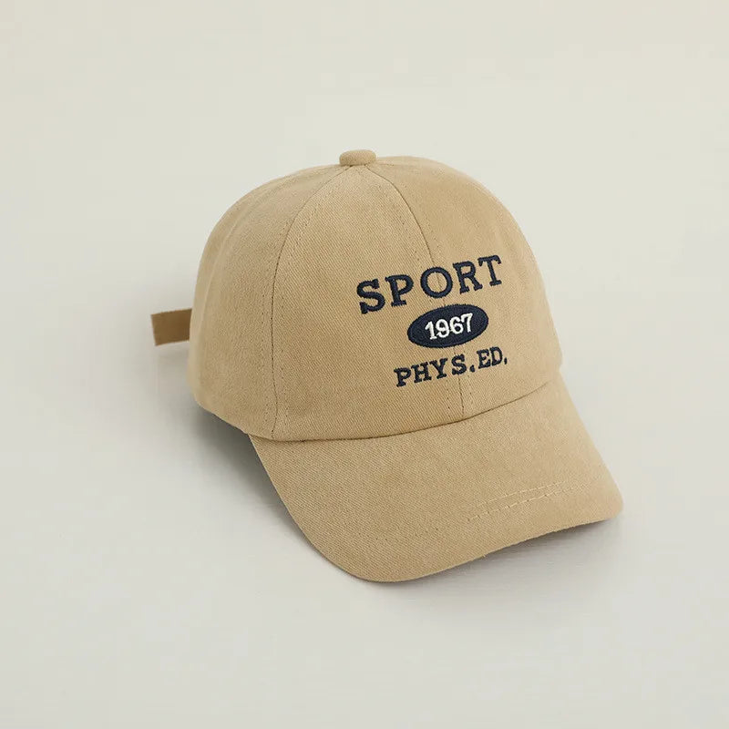 Casquette Enfant Réglable Lettre – Bob Anti-UV Garçon Fille Printemps Été Automne Outdoor