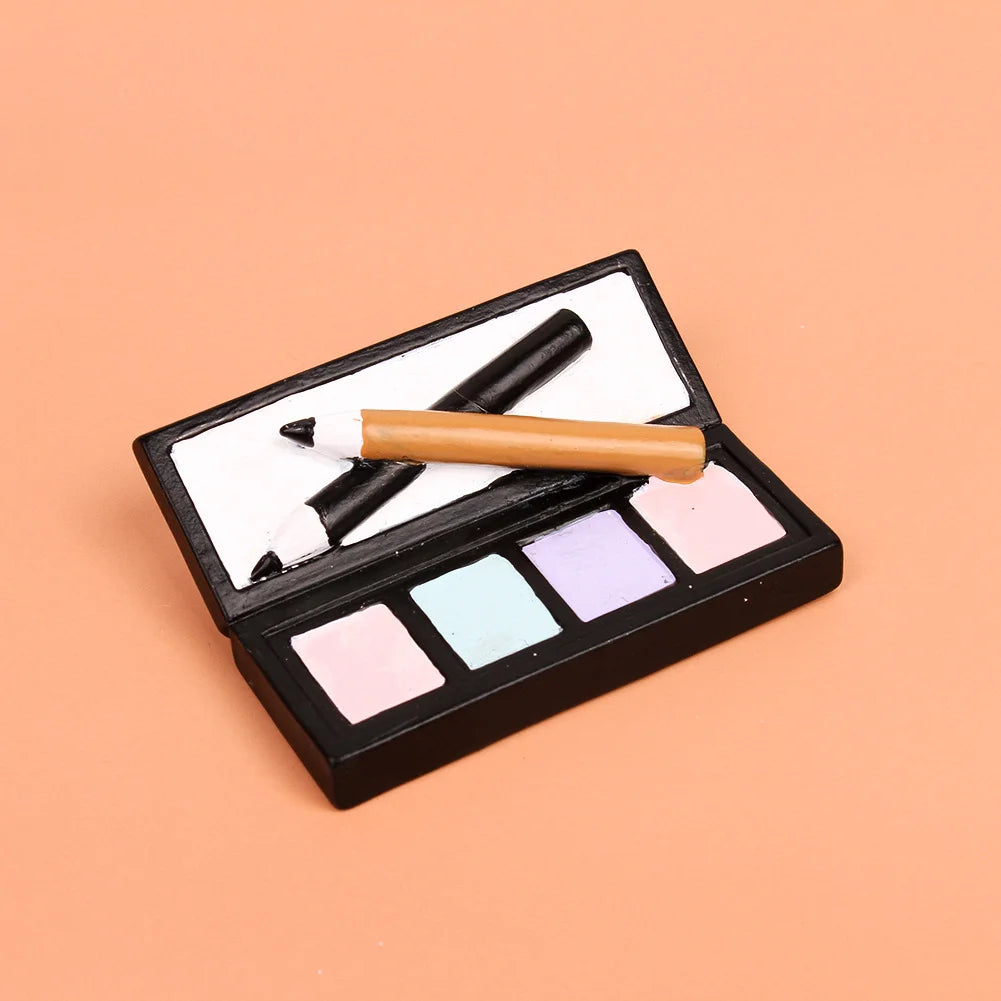 Set Maquillage Gateau 4 Pcs Filles – Rouge à Lèvres, Fard, Parfum & Poudre | Cadeau Anniversaire & Bal de Promo