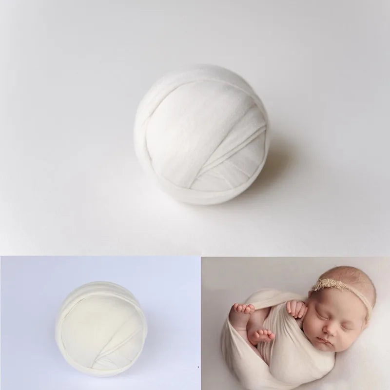 Neugeborenen-Fotostudio-Hintergrund 150x170cm – Stretchstoff Wickel-Accessoire Baby-Shooting