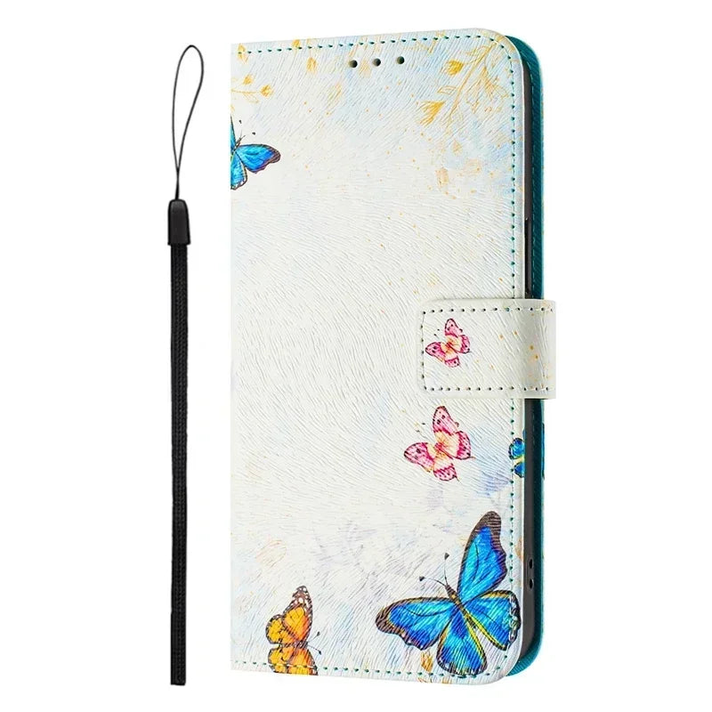 Coque Portefeuille OPPO A5 Pro 5G – Flip Case Cartoon Peint Fantaisie CPH2695
