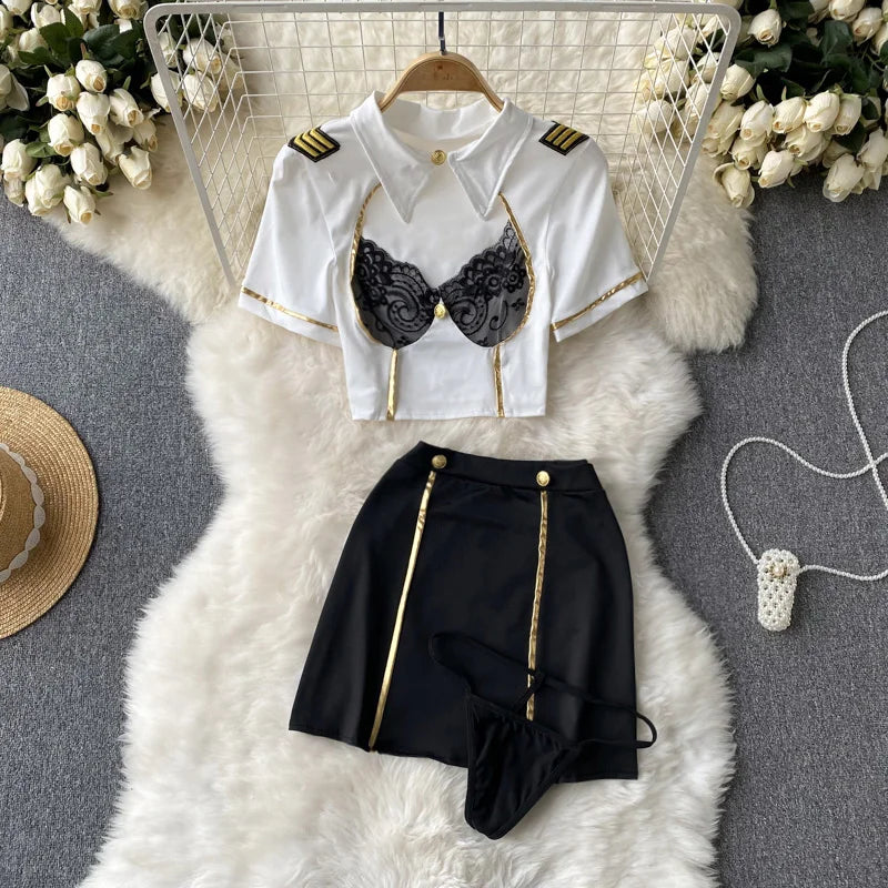 Combinaison Lingerie Femme Sexy Lapin Cosplay Déguisément Dos Nu Ajourné – Costume Roleplay Kawaii | Soirée