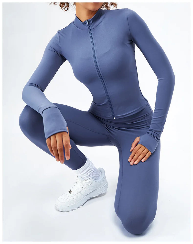 Ensemble Sport Yoga Femme 2 ou 3 Pièces Taille Haute – Doux, Respirant & Gainant | Gym, Fitness & Running | Survêtement Tendance