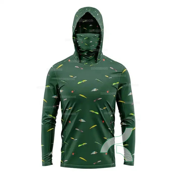 Chemise Pêche HUK Performance Manches Longues - Anti-UV, Cagoule & Séchage Rapide
