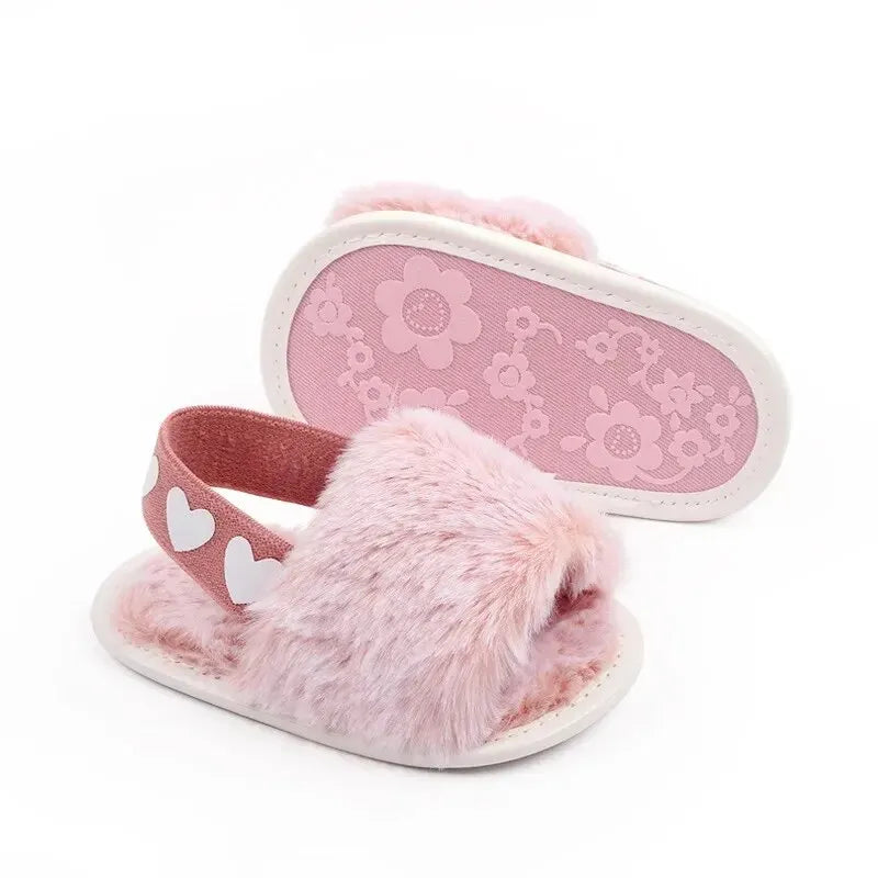 Sandales Bébé Fille Premiers Pas Respirantes Douces – Chaussures Jardin Color Block Mignonne 0-18 Mois