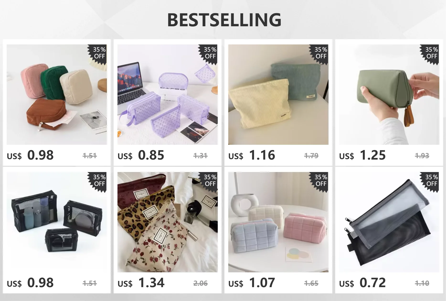 Mini Trousse Cosmétique Zippée Femme – Serviettes Hygiéniques, Rouge à Lèvres & Voyage | Pochette Monnaie & Écouteurs
