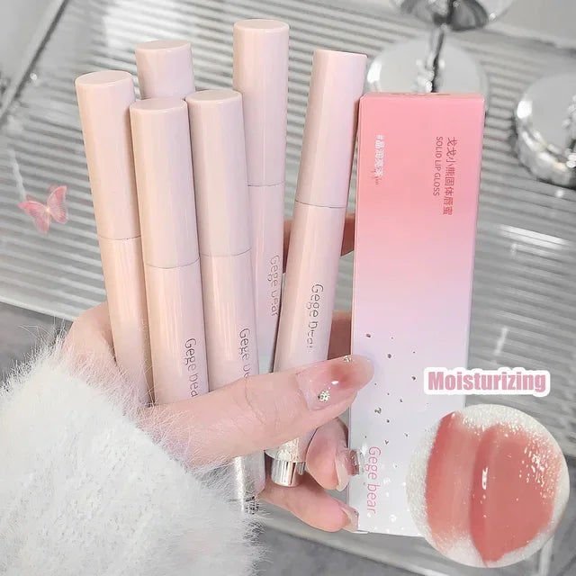 Gloss Jelly Watery Pink – Stylo Lipstick Miroir Hydratant | Maquillage Lèvres Coréen