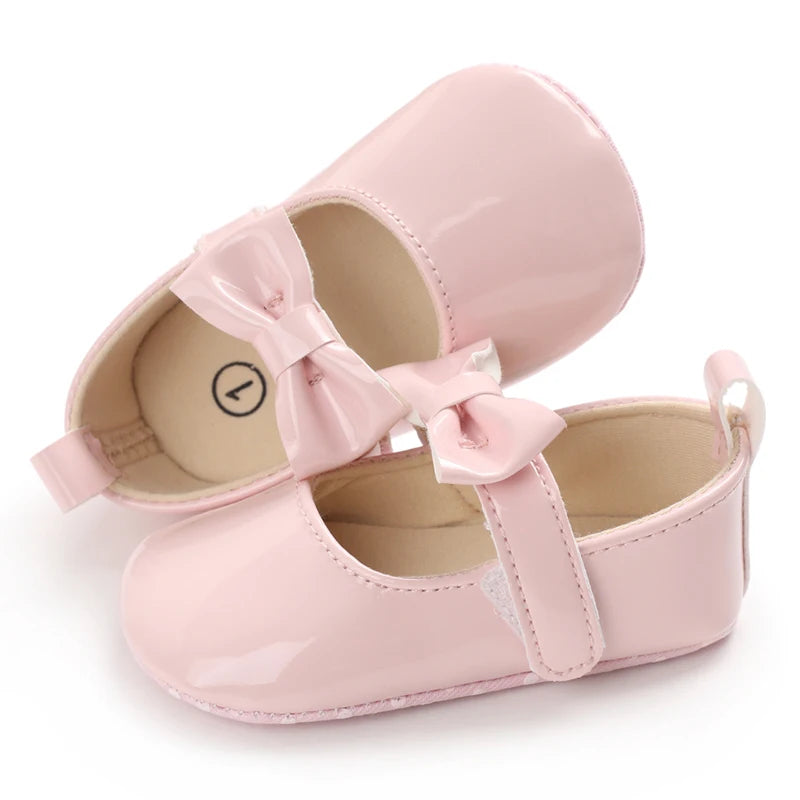 Chaussures Bébé Fille Rose Semelle Souple – Ballerines Légères Confortables Premiers Pas Casual