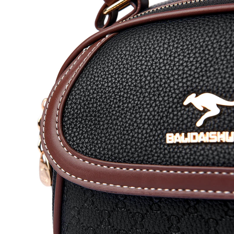 Petit Sac Rond Femme Style Coréen – Sac Épaule Bandoulière Tendance Influenceuse Mode