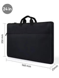 UPERFECT Housse 22'' Waterproof – Sac Transport Moniteur, Laptop & Tablette | Grande Capacité & Poignée Robuste
