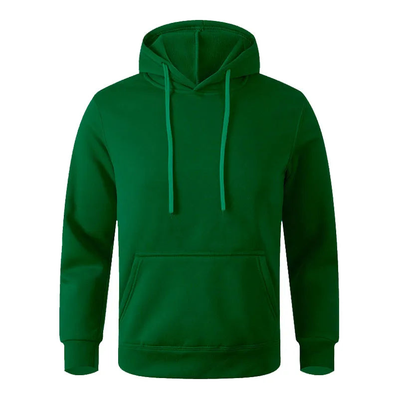 Hoodie Unisexe Homme Femme Polaire Minimaliste Noir Blanc Casual Sport Sweatshirt Capuche Confortable Intemporel | Hoodie Polaire Minimaliste Premium