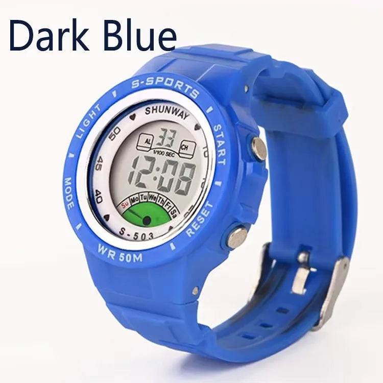 Montre Enfant UTHAI CE02 Quartz Colorée – Fille Garçon Étanche 50M Sport Student