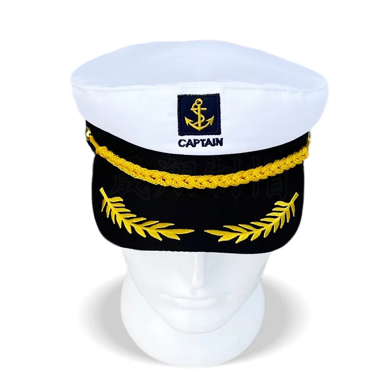 Chapeau Capitaine Marin Adulte – Réglable Homme & Femme | Déguisement & Fête