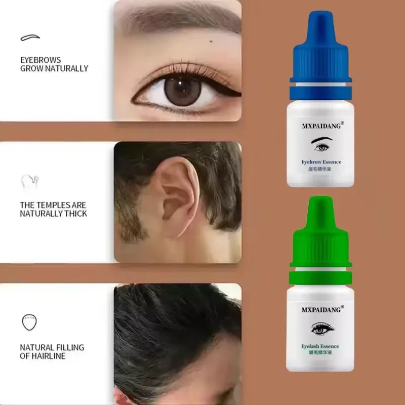 Wimpern- & Brauenwachstumsserum – Schnelleres Wachstum, Dichte & Anti-Haarausfall | Natürliche Pflege für einen intensiven Blick