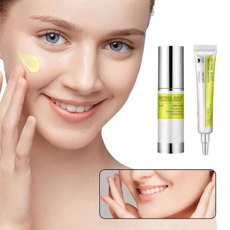 Crème Contour des Yeux Coréenne Rétinol – Anti-Rides, Cernes, Poches & Hydratation Intense