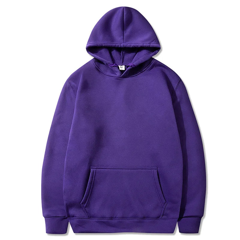 Unisex-Kapuzenpullover Einfarbig Kängurutasche Sport Fitness Freizeit Pullover Mehrfarbig Bequem Trendig – Premium Unisex Hoodie Mehrfarbig | Unisex Sport Freizeit Premium Mode