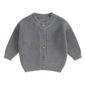Gilet Cardigan Bébé Tricoté Coton Unisexe – Pull Printemps Automne Enfant Garçon Fille