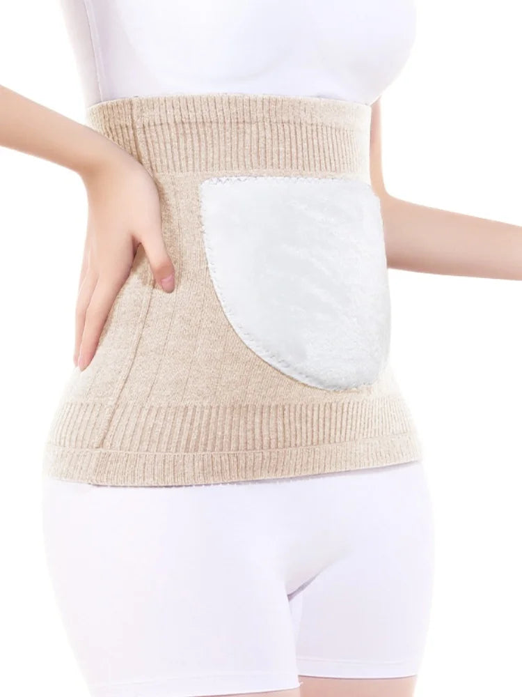 Ceinture Lombaire Chauffante Cachemire & Laine – Maintien Dos & Protection Ventre | Fitness, Sport & Confort Hiver