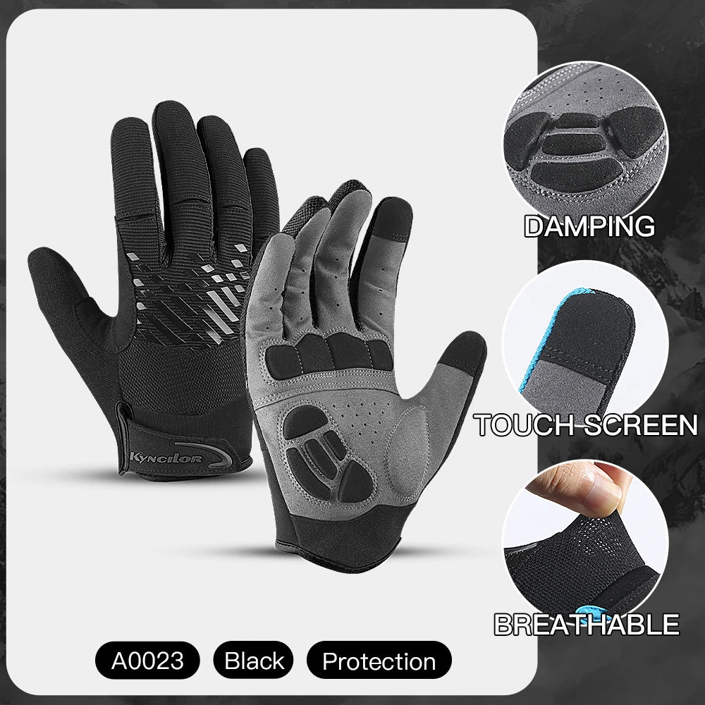 Gants VTT & Cyclisme Tactiles Anti-Chocs – Respirants & Légers | Mountain Bike, Fitness & Sport Outdoor | Printemps Été