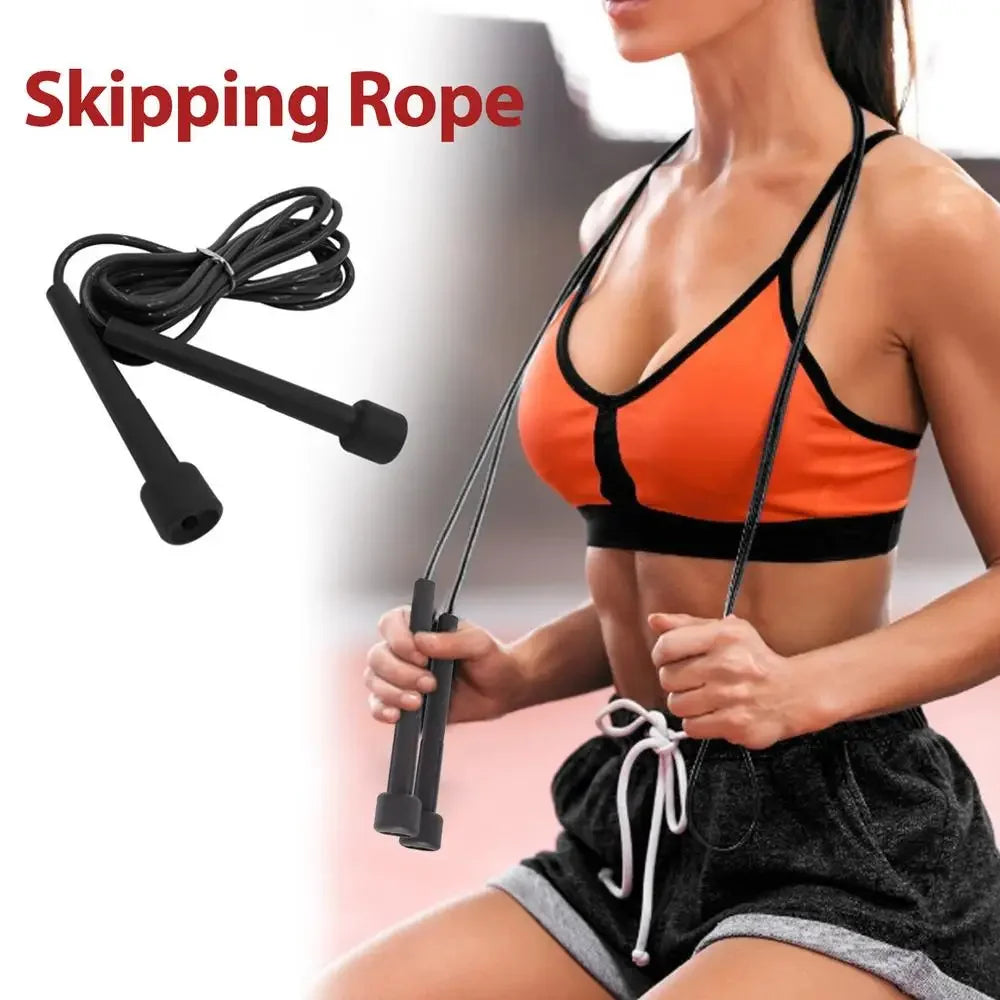 Springseil Speed PVC 2,8M Professionell – Verstellbar | Fitness, Boxen & Krafttraining | Erwachsene & Kinder | Intensives Cardio