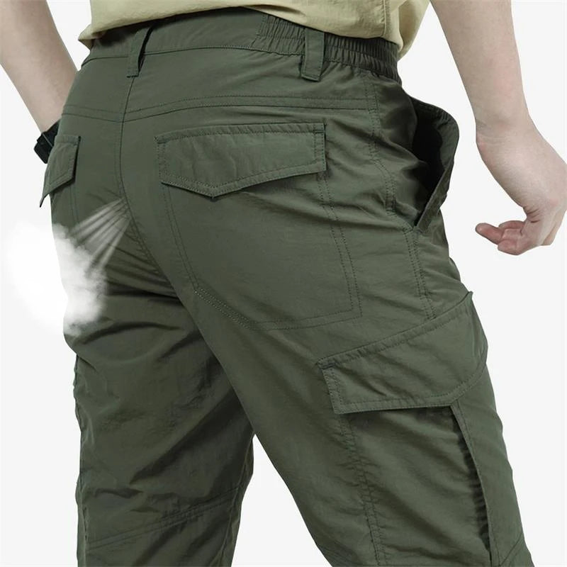 Taktische Cargo-Herrenhose Wasserdicht Schnelltrocknend Militär Outdoor Sommer | Premium Taktische Cargo-Hose