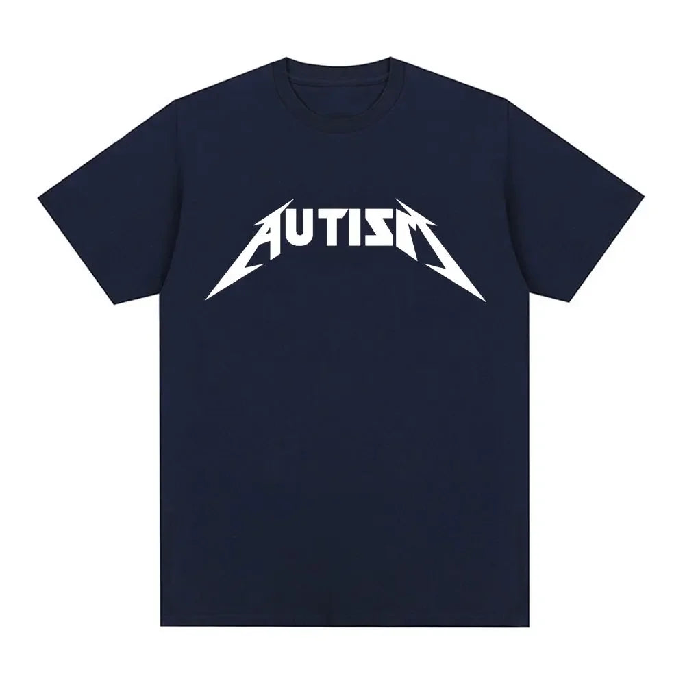 T-Shirt Unisexe Metal Rock Meme Oversize Loose Été – Hip Hop Streetwear Manches Courtes Sport Tendance | Mode Homme & Femme