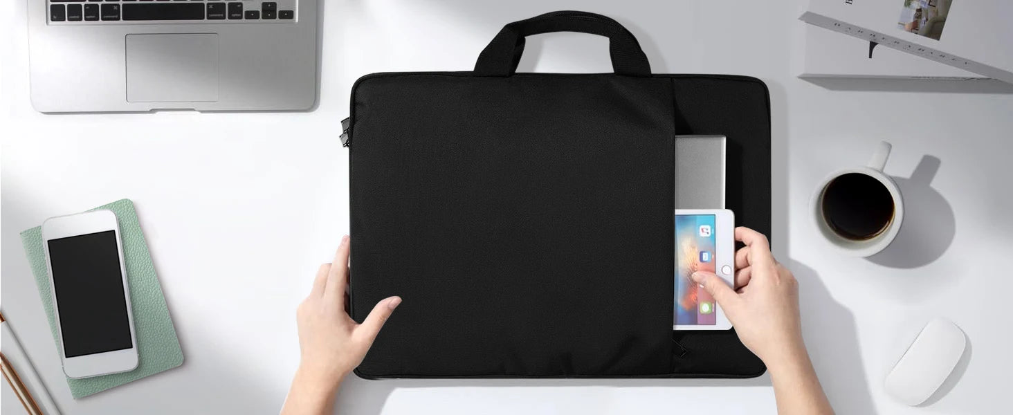 UPERFECT Housse 19.5'' – Sac Transport Moniteur Portable, Laptop & Tablette | Grande Poche Zipper & Poignée