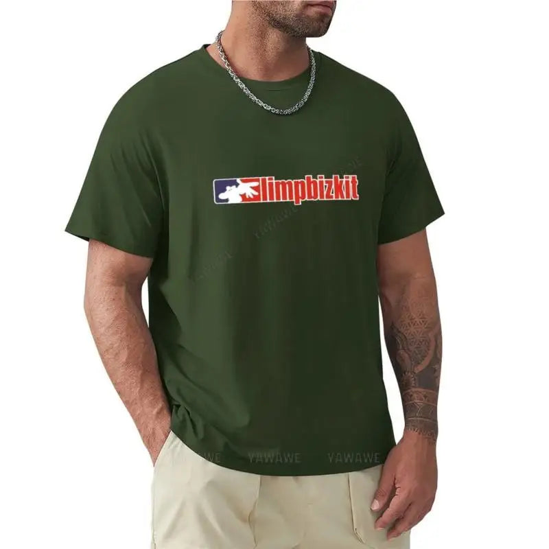 T-Shirt Homme Limp Bizkit International Tour – Imprimé Rock Vintage Noir Unisexe Manches Courtes | Mode Streetwear Premium