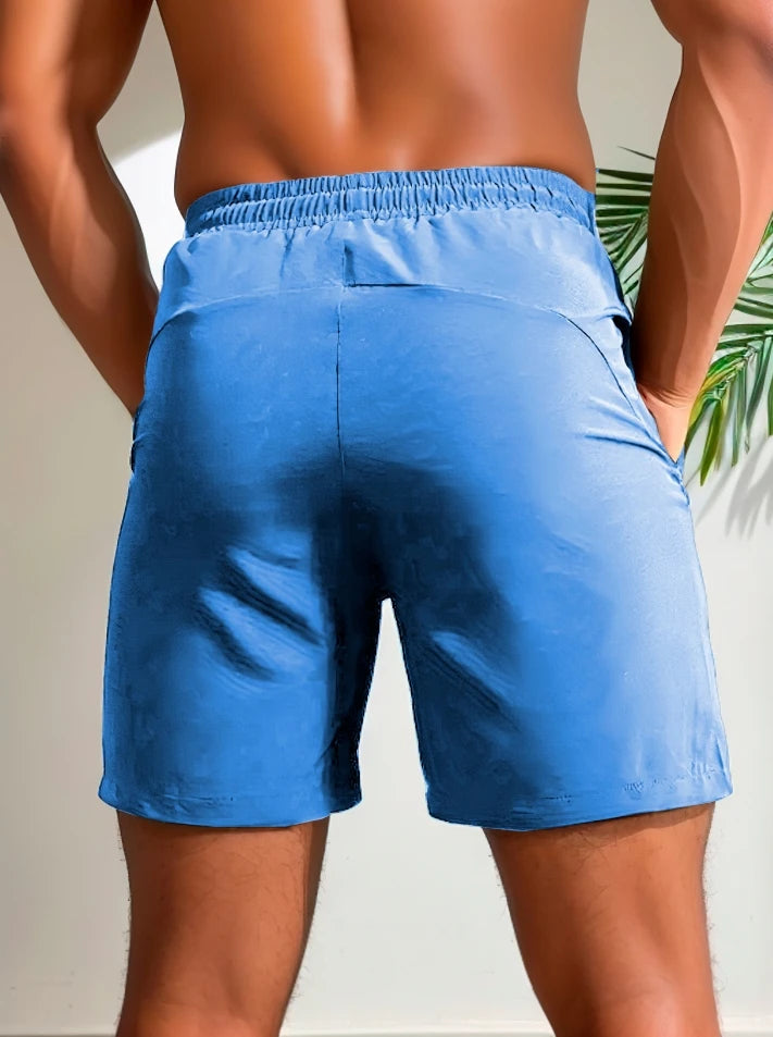 Short Homme Sport Séchage Rapide Respirant Gym Workout Running Cyclisme Cordon Taille Été Léger Confortable | Short Sport Séchage Rapide Premium