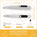 Tondeuse Pattes Chien Chat Silencieuse USB LED – Toilettage Visage Oreilles Pieds Rechargeable