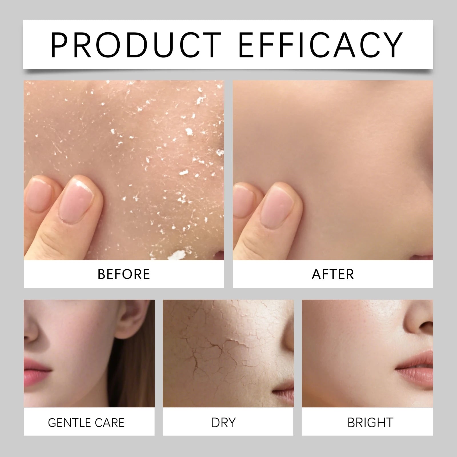 HOYGI Sérum Visage 5-en-1 – Vitamine E Collagène Anti-Rides Raffermissant Hydratant Éclat Pores