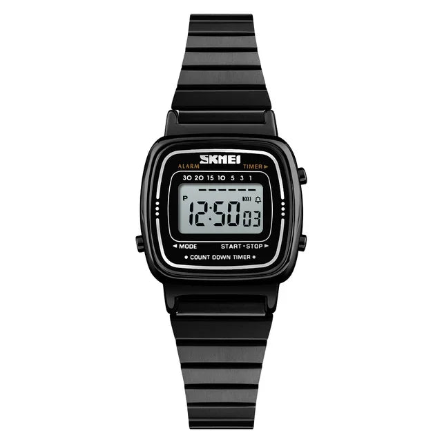 Montre Femme SKMEI 1901 Digital Chrono Calendrier Petit Cadran Étanche – Luxe Fashion Tendance