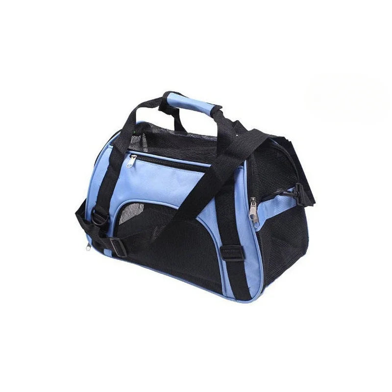 Sac Transport Chat & Chien Portable Mesh Respirant Pliable – Sac à Main Voyage Petite Race | Transport Animaux de Compagnie
