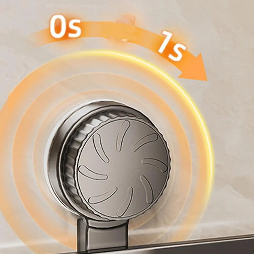 Étagère Douche Angle Triangulaire Sans Perçage – Ventouse Murale, Rangement Salle de Bain & Douche | Coin Pratique
