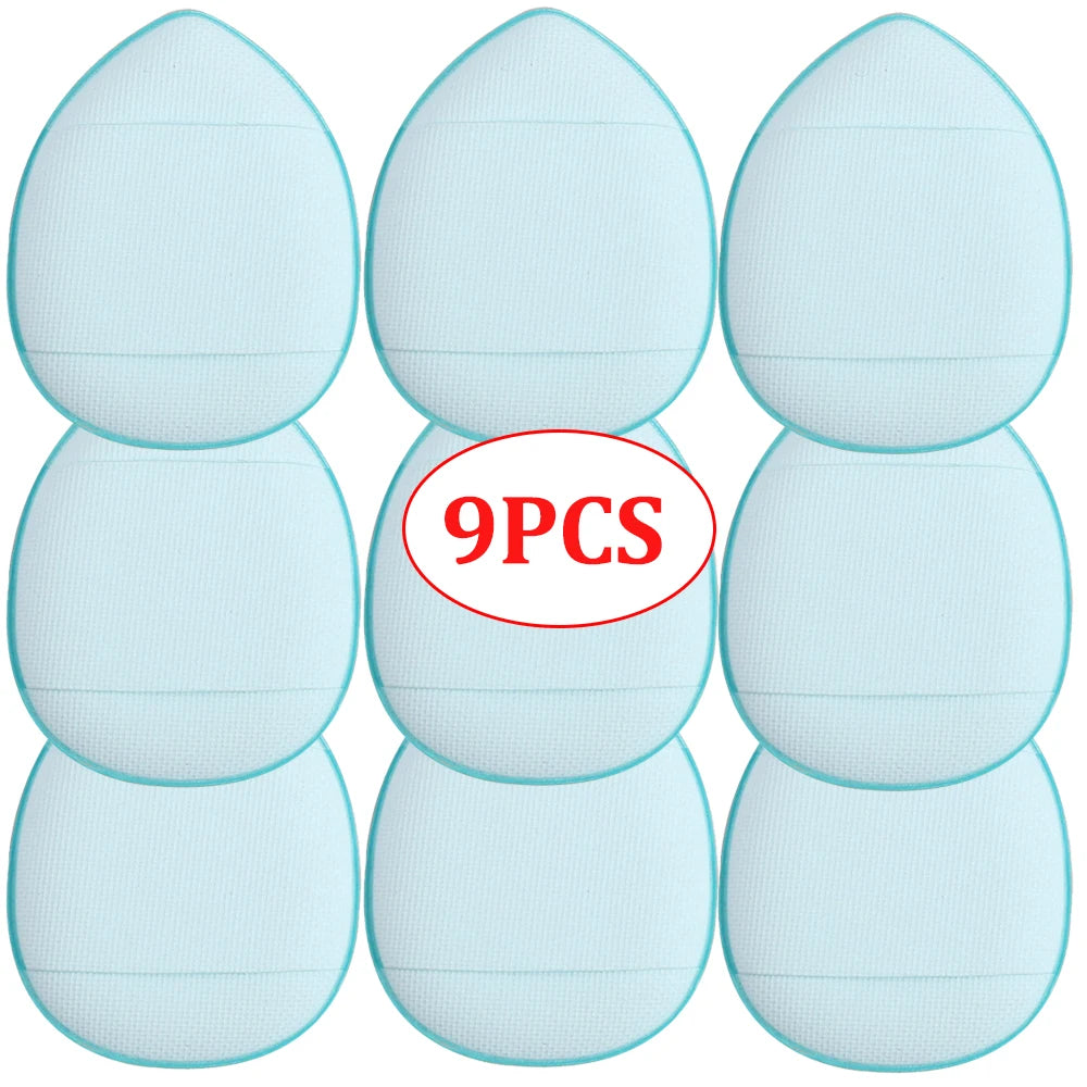 Lot 20 Mini Puffs Coussin d’Air Doigt – Éponge Maquillage Professionnelle | Fond de Teint, Correcteur & Anti-Cernes | Sec & Humide