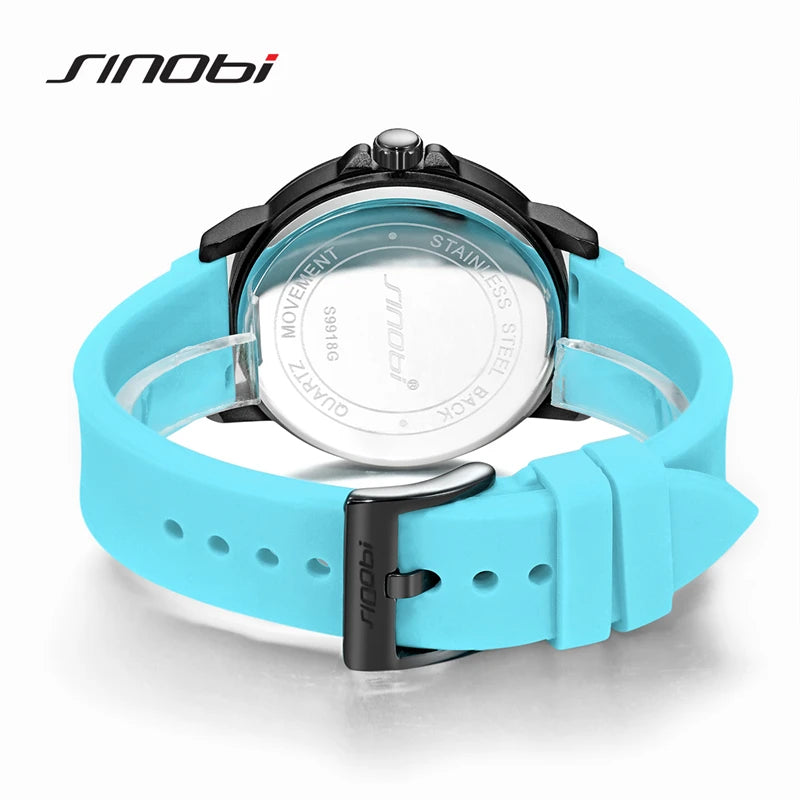 Montre Homme SINOBI Sport Quartz – Calendrier Semaine Fashion Top Brand Cadeau