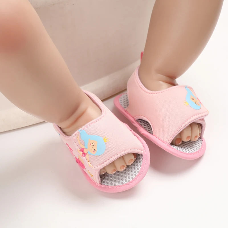 Chaussures Bébé Fille Rose Semelle Souple – Ballerines Légères Confortables Premiers Pas Casual