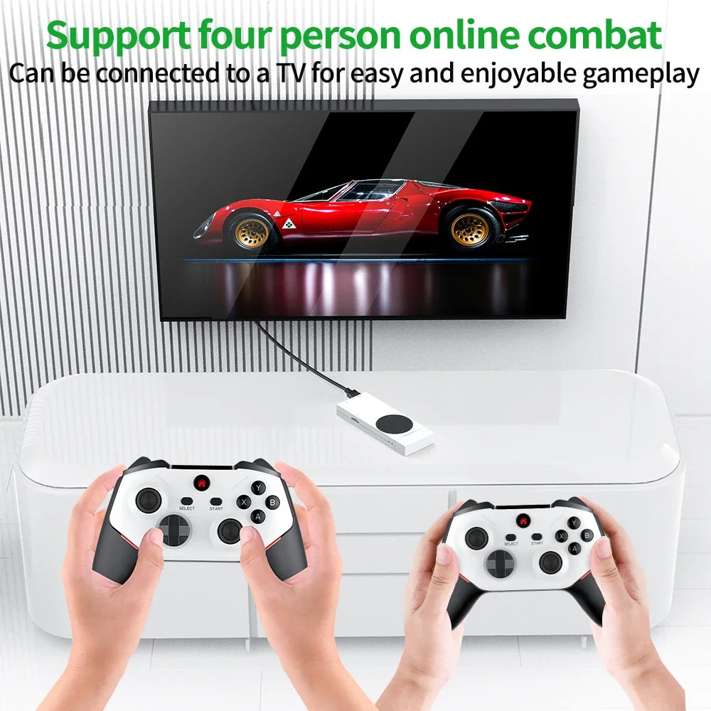 BOYHOM M88 Console de Jeu Rétro 4K – Clé HDMI ARM Mali-G52 GPU, 20 000 Jeux Intégrés, Manette Sans Fil, Compatible PS2/PS1/N64/DC